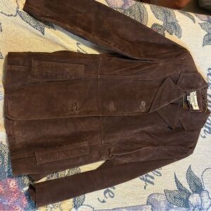 Elegant Brown Pea Coat